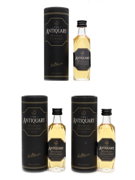 Antiquary 12 Year Old  3 x 5cl / 40%