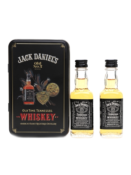 Jack Daniel's Old No.7 Old Time Tennessee Whiskey 2 x 5cl / 40%