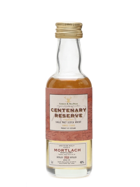 Mortlach 1984 Centenary Reserve Bottled 1995 - Gordon & MacPhail 5cl / 40%