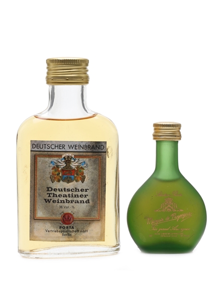 German Brandy & Puysegur Armagnac  3cl & 10cl