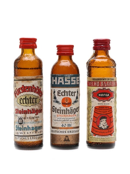 Steinhager & Cachaca  3 x 4-5cl