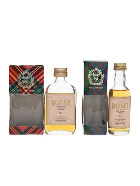 Balblair 10 Year Old Gordon & MacPhail 2 x 5cl / 40%