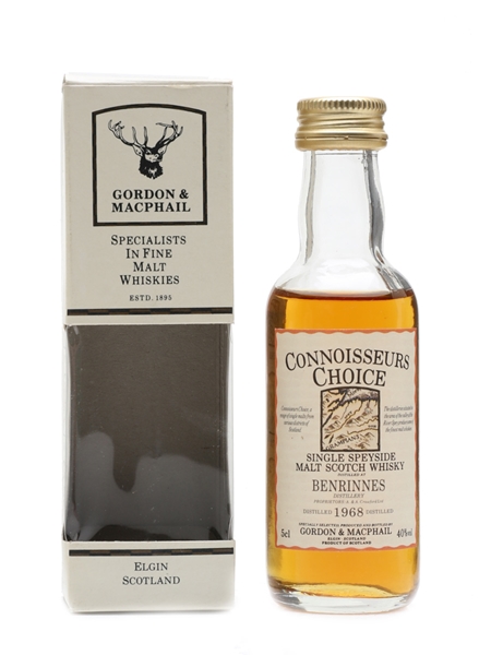 Benrinnes 1968 Connoisseurs Choice Bottled 1990s - Gordon & MacPhail 5cl / 40%