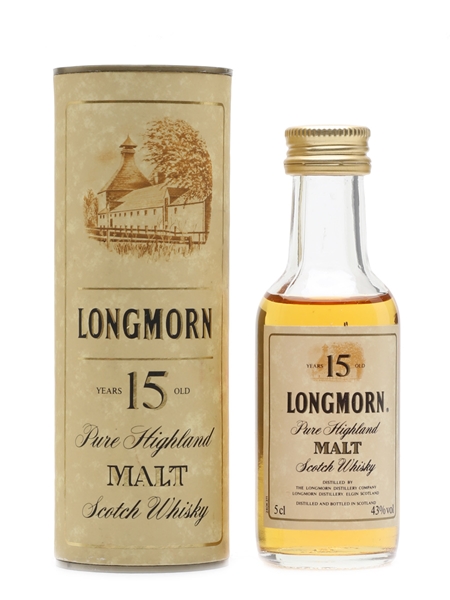 Longmorn 15 Year Old Bottled 1980s 5cl / 43%