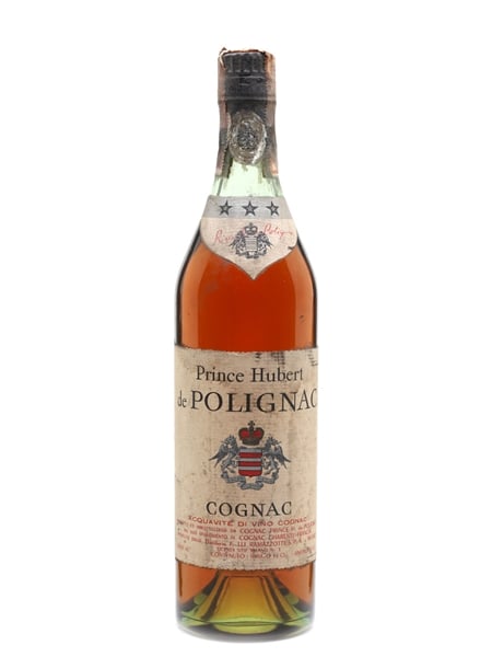 Prince Hubert De Polignac 3 Star Bottled 1960s - Ramazzotti 75cl / 40%