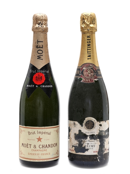 Moet & Chandon & Taittinger  2 x 75cl / 12%