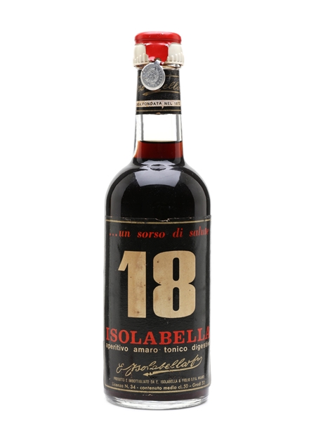 Isolabella 18 Amaro Bottled 1950s 50cl / 32%