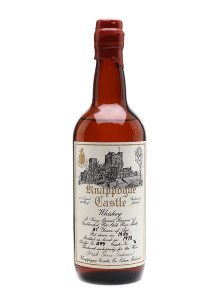 Knappogue Castle 1950 Bottled 1978 - 25 Year Old 75.7cl / 46%