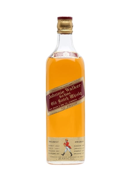 Johnnie Walker Red Label Bottled 1970s 75cl