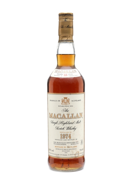 Macallan 1974 18 Year Old - Gouin 70cl / 43%