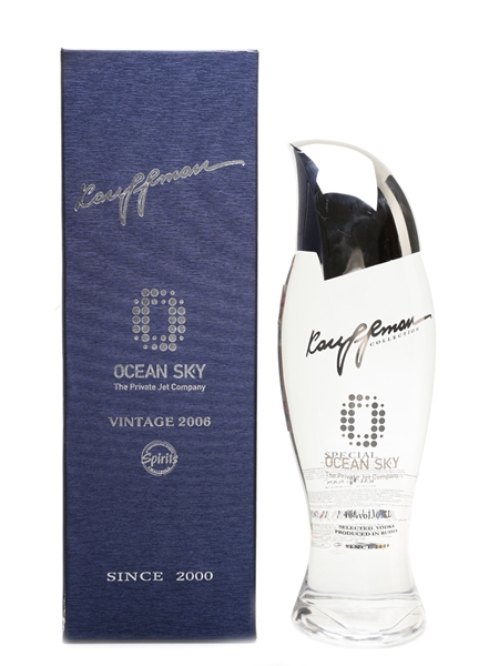 Kauffman 2006 Vintage Vodka Ocean Sky 70cl / 40%