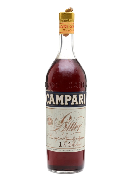 Campari Bitter Bottled 1950s 100cl / 25%