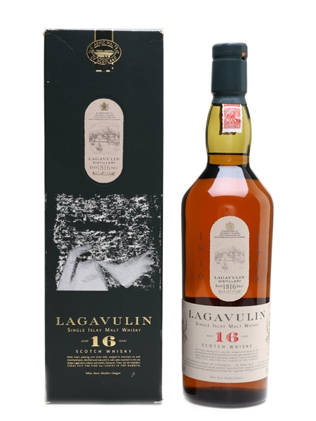 Lagavulin 16 Year Old Bottled Early 1990s - White Horse Distillers 70cl / 43%