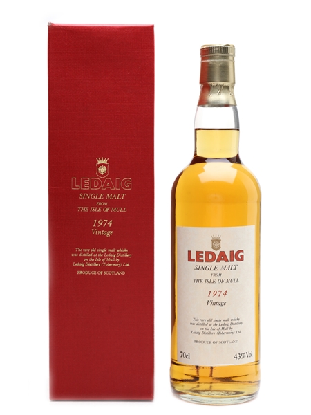 Ledaig 1974  70cl / 43%