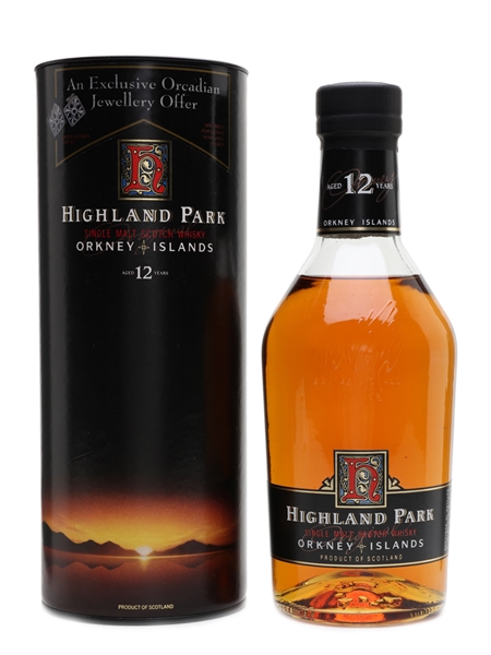 Highland Park 12 Year Old Bottled 1990s 70cl / 40%