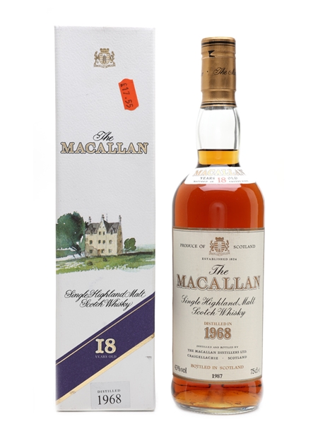 Macallan 1968 18 Year Old - Jumac 75cl / 43%