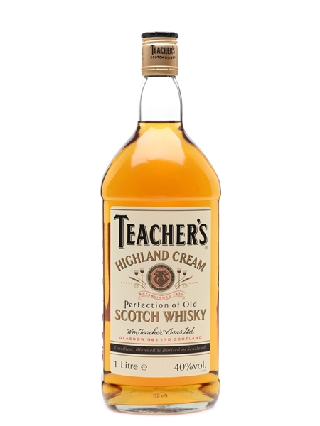 Teacher's Highland Cream Bottled 1980s 100cl / 40%