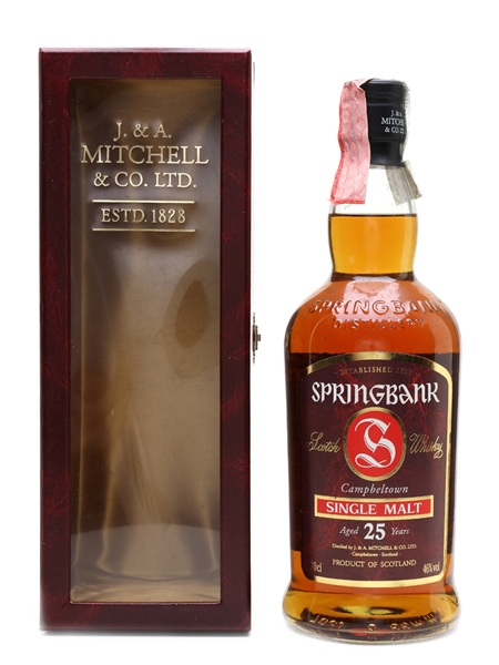 Springbank 25 Year Old Bottled 2000s 70cl / 46%