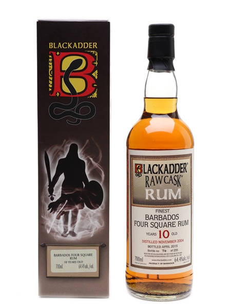 Four Square 2004 Barbados Rum 10 Year Old - Blackadder 70cl / 64.4%