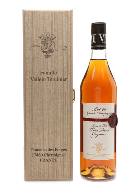 Vallein Tercinier Tres Vieux Cognac Bottled 2016 - Lot 90 70cl / 51%