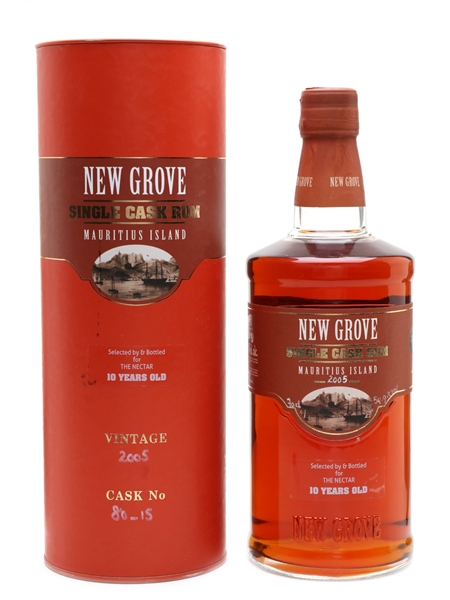 New Grove 2005 Mauritius Rum 10 Year Old - The Nectar 70cl / 54.9%