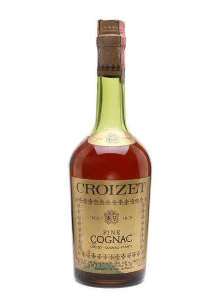 Croizet Fine Cognac Bottled 1960s-1970s 75cl / 40%