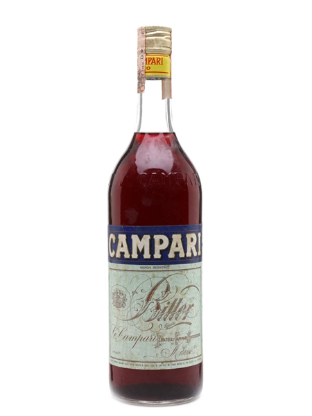 Campari Bitter Bottled 1970s 100cl / 25%