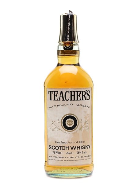 Teacher's Highland Cream Bottled 1970s 75.7cl / 40%