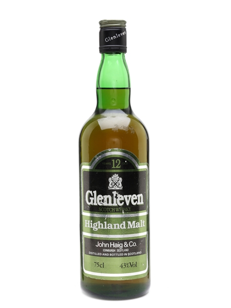 Glenleven 12 Year Old Bottled 1980s - John Haig & Co 75cl / 43%