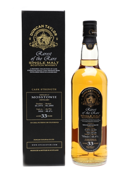 Mosstowie 1975 33 Year Old - Duncan Taylor 70cl / 48.4%
