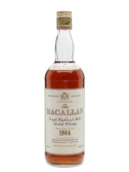 Macallan 1964 Bottled 1980s 75cl / 43%