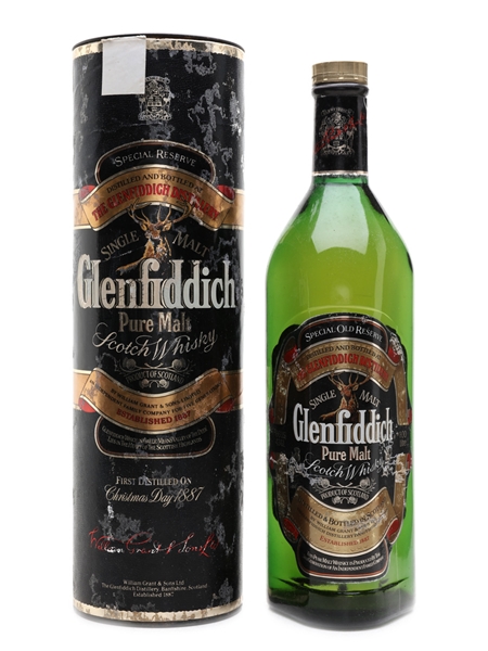 Glenfiddich Special Reserve Pure Malt Bottled 1980s 100cl / 43%