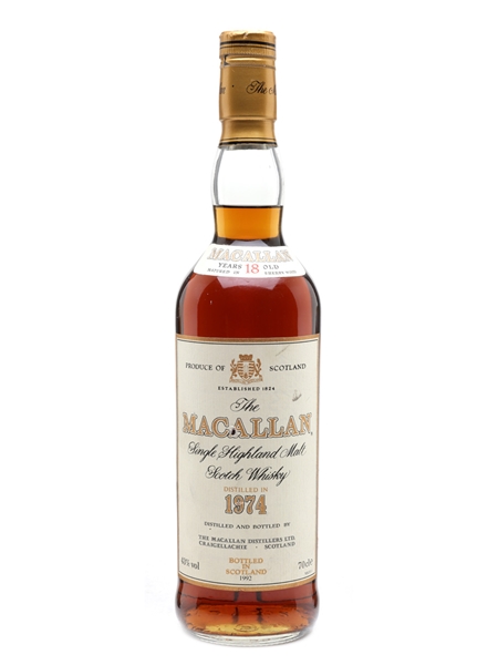 Macallan 1974 18 Year Old 70cl / 43%