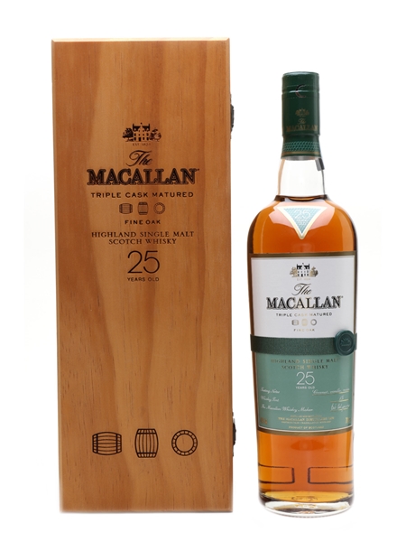 Macallan 25 Year Old Triple Cask Matured 70cl / 43%