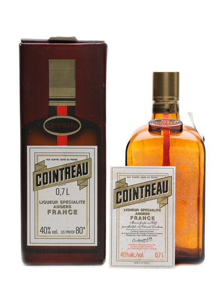 Cointreau Liqueur Bottled 1980s 70cl / 40%