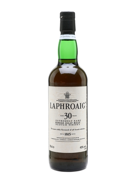 Laphroaig 30 Year Old  70cl / 43%