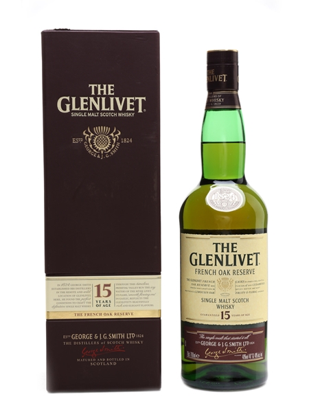 Glenlivet 15 Year Old French Oak Reserve 70cl / 40%