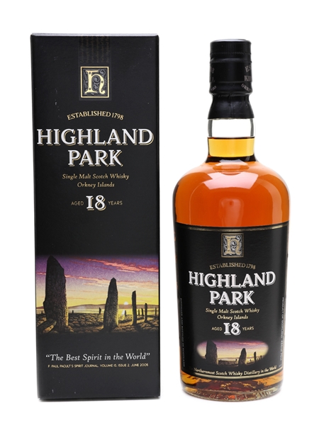 Highland Park 18 Year Old  70cl / 43%