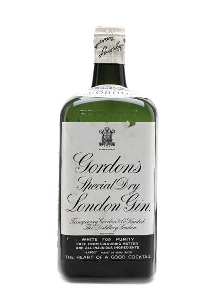 Gordon's Special Dry London Gin Bottled 1940s - Spring Cap 75cl / 40%