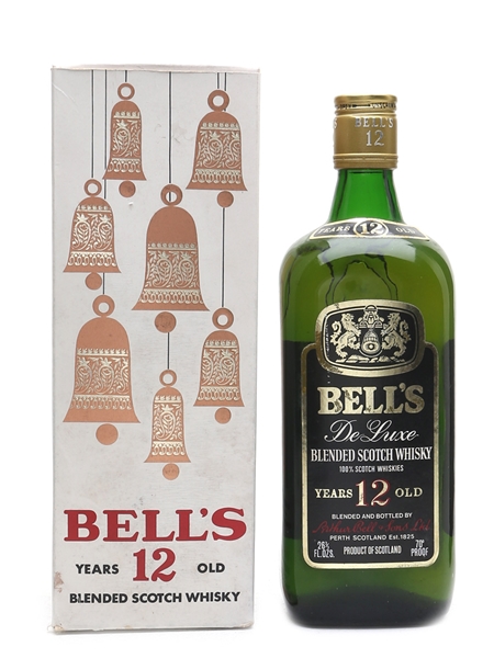 Bell's 12 Year Old De Luxe Bottled 1970s 75.7cl / 40%