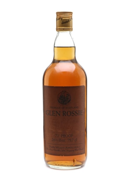 Glen Rossie Bottled 1970s 75.7cl / 40%