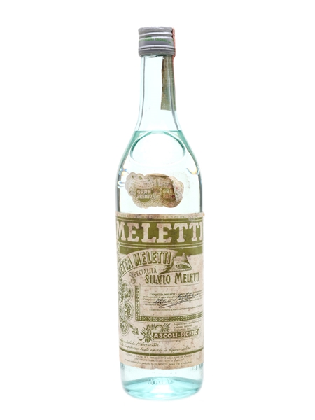 Meletti Anisetta Liqueur Bottled 1970s 75cl / 34%