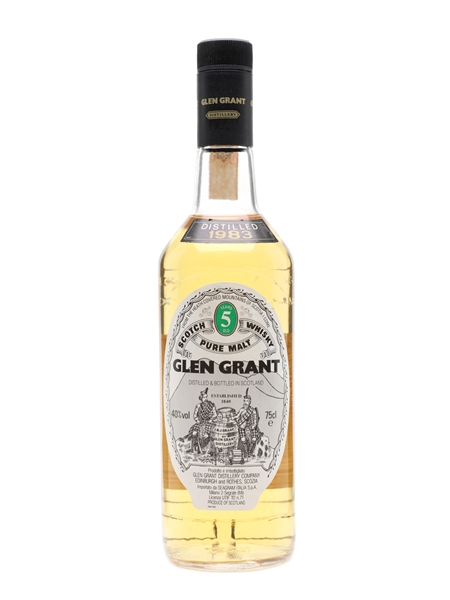 Glen Grant 1983 5 Year Old - Seagram Italia 75cl / 40%