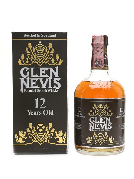 Glen Nevis 12 Year Old Bottled 1970s-1980s 75cl / 40%