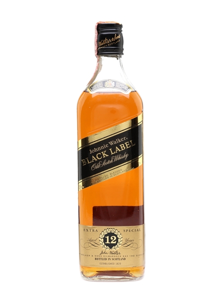 Johnnie Walker Black Label 12 Year Old Bottled 1990s 70cl / 40%