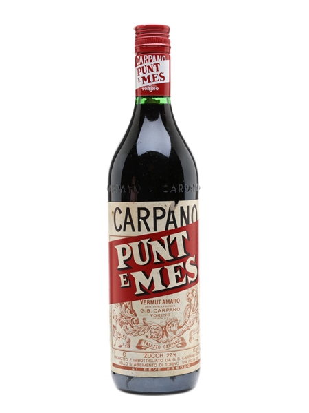 Carpano Punt E Mes Vermouth Bottled 1970s 100cl / 16.3%