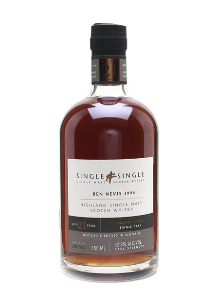 Ben Nevis 1996 21 Year Old - Single & Single 75cl / 52.8%