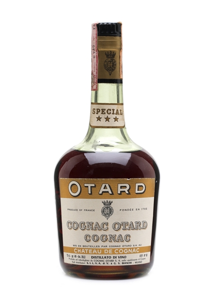 Otard 3 Star Special Bottled 1960s - Silva 73cl / 40%