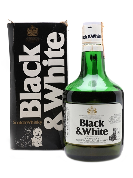 Black & White Bottled 1970s 200cl / 40%