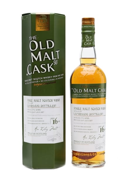 Laphroaig 1992 16 Year Old The Old Malt Cask Bottled 2009 - Douglas Laing 70cl